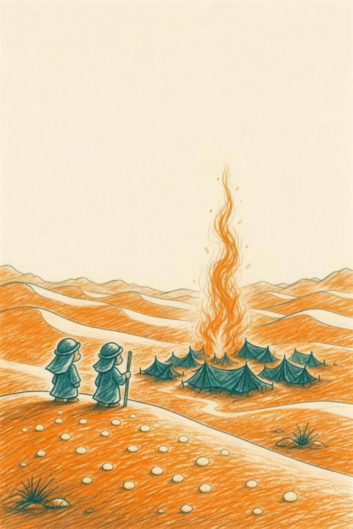 Gate painting for Movement VI, The Wilderness